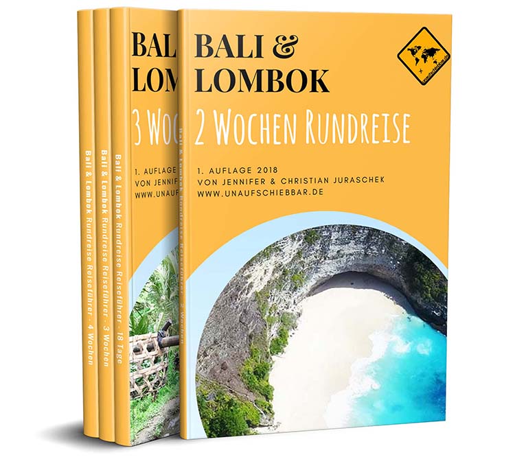Guide touristique Bali Lombok - 2 semaines, 18 jours ou 3 semaines